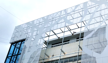 以雕花鏤空鋁單板重溫經典 正一建材詮釋現代建筑藝術輝煌